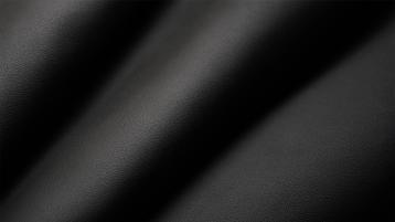 Close up of Black leather hide available for Mulliner options