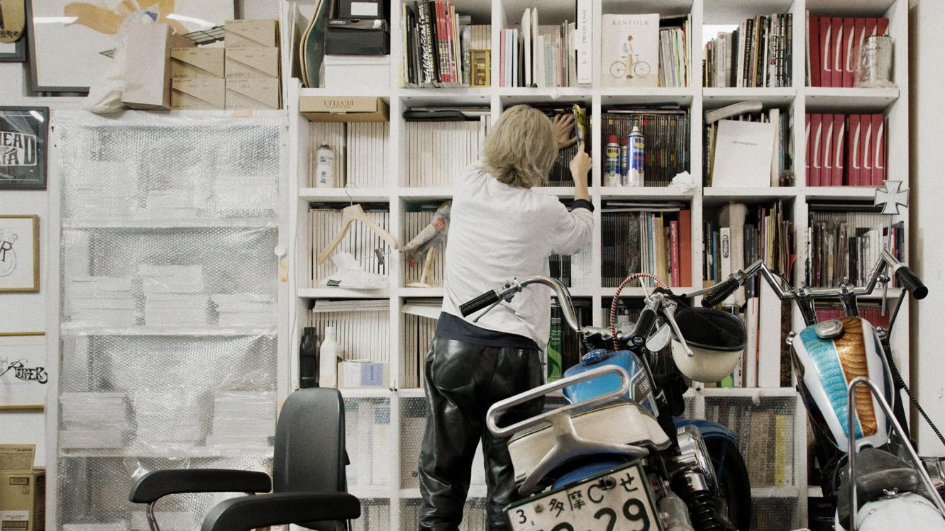 Kota in his office space.