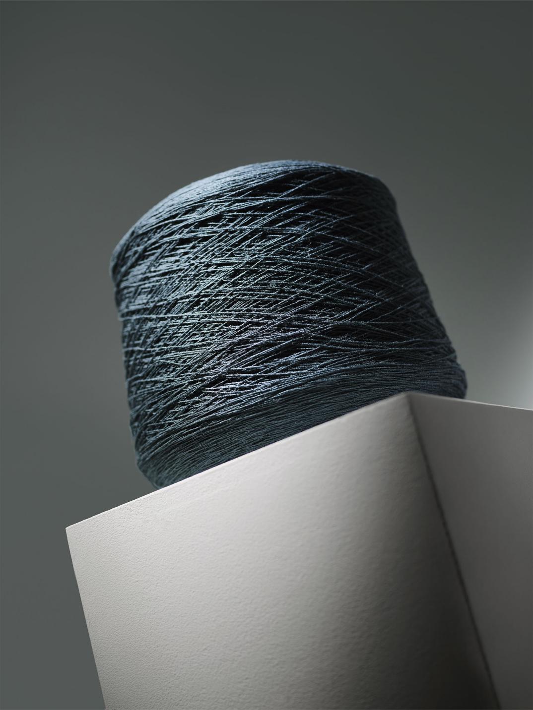 Dark Teal thread, one of the colour options available in the Bentley Torcal.