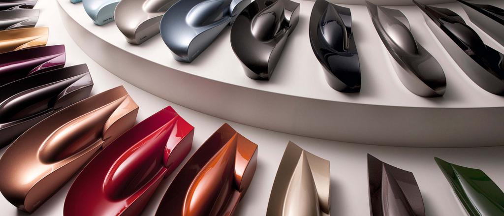 Bentley colour pallette spread that includes all shades of primary colours and secondary colours.