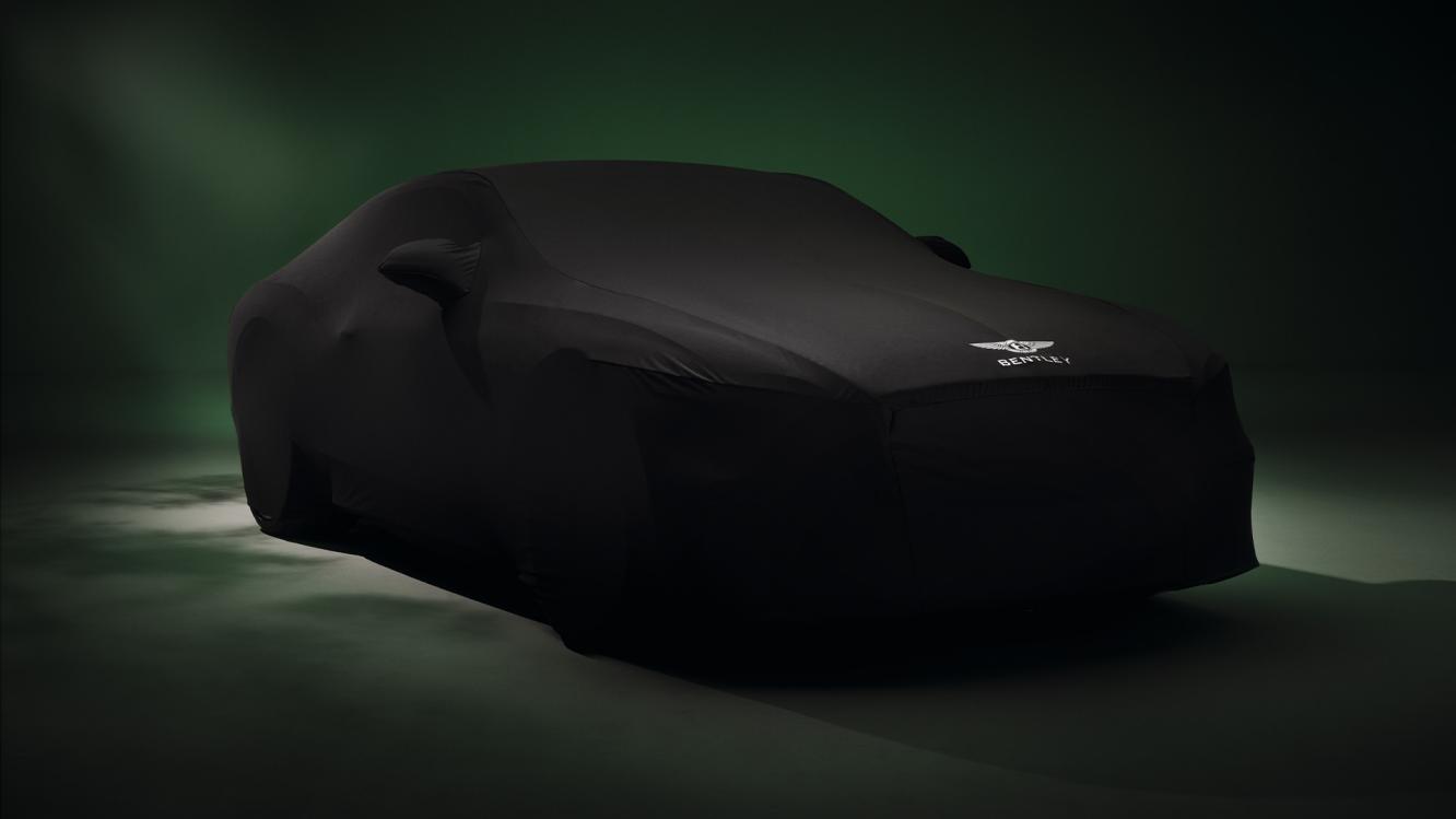 The new indoor fitted car cover available with the new Bentley Continental GT Speed