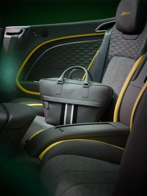 Gravity Grey Bentley Collection Leather Luggage for the Continental GTC Speed