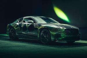 The New Continental GT Speed in camouflage 