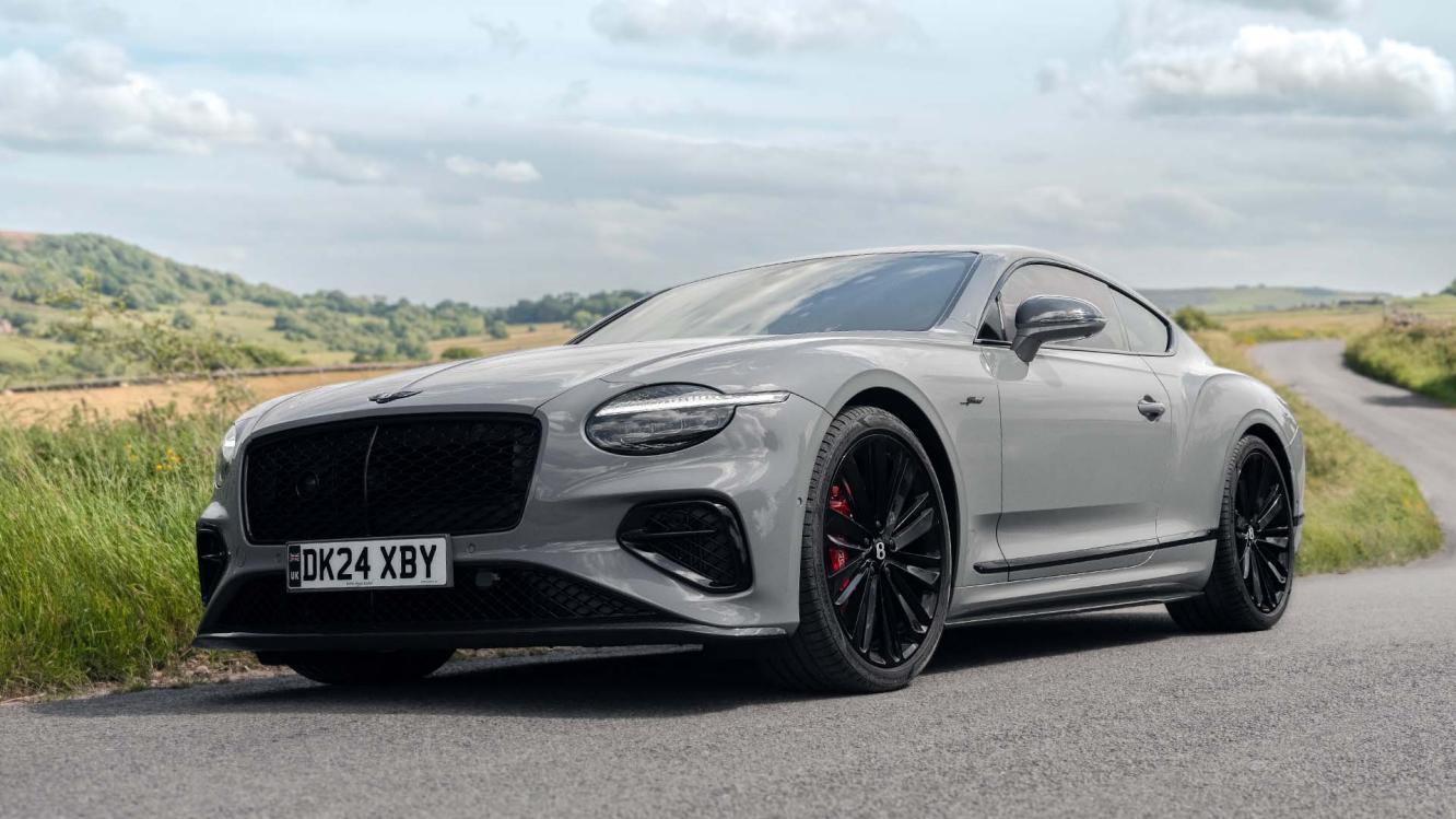 Bespoke fitted leather luggage for the Continental GT in the new hybrid Bentley Continental GT Speed