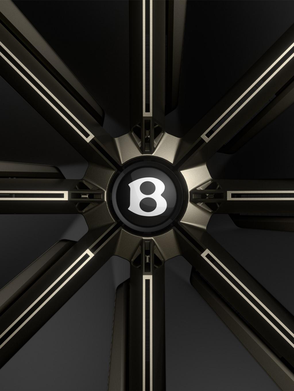 Close up of the wheel exclusive to and launched on EXP 15