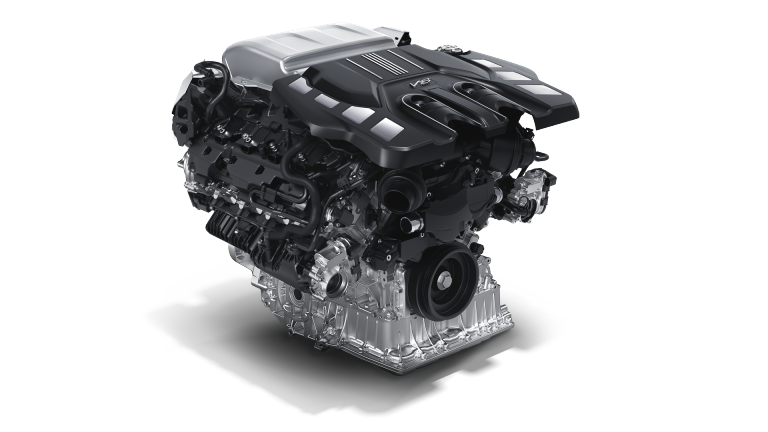 6.0 litre twin-turbocharged W12 TSI engine of Bentley Continental GT Speed Engine.