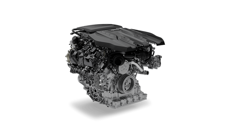 Bentley Flying Spur 2.9 litre V6 TFSi engine.  