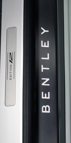 Bentley Flying Spur Speed Edition 12 featuring ‘BENTLEY’ branded treadplates to door sills
