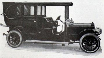 Side view of 20th century Bentley