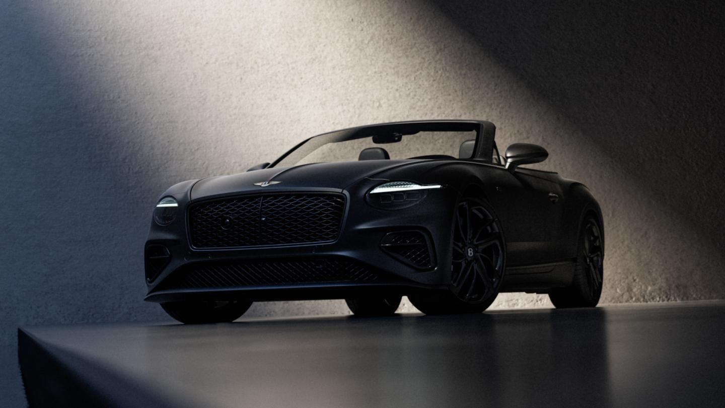 Front Three Quarter of a Continental GT Convertible from the Virtuoso Collection