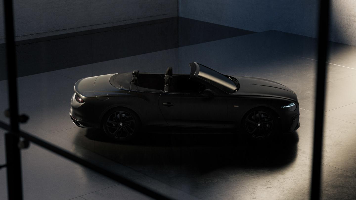 Rear Three Quarter of a Continental GT Convertible from the Virtuoso Collection