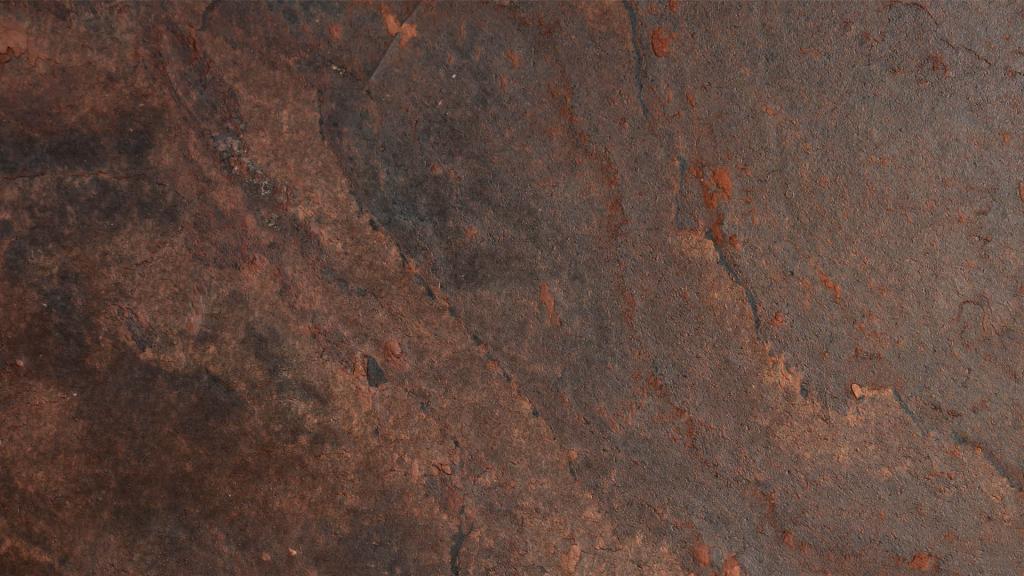 Close up view of Terra Red Stone for Bentley Flying Spur Mulliner